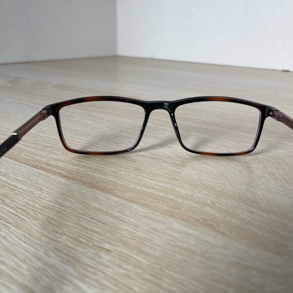 Hugo Boss 8105 C4 Eyeglasses Brown Frames Only 49-17-140 France Excellent Cond - Picture 5 of 8